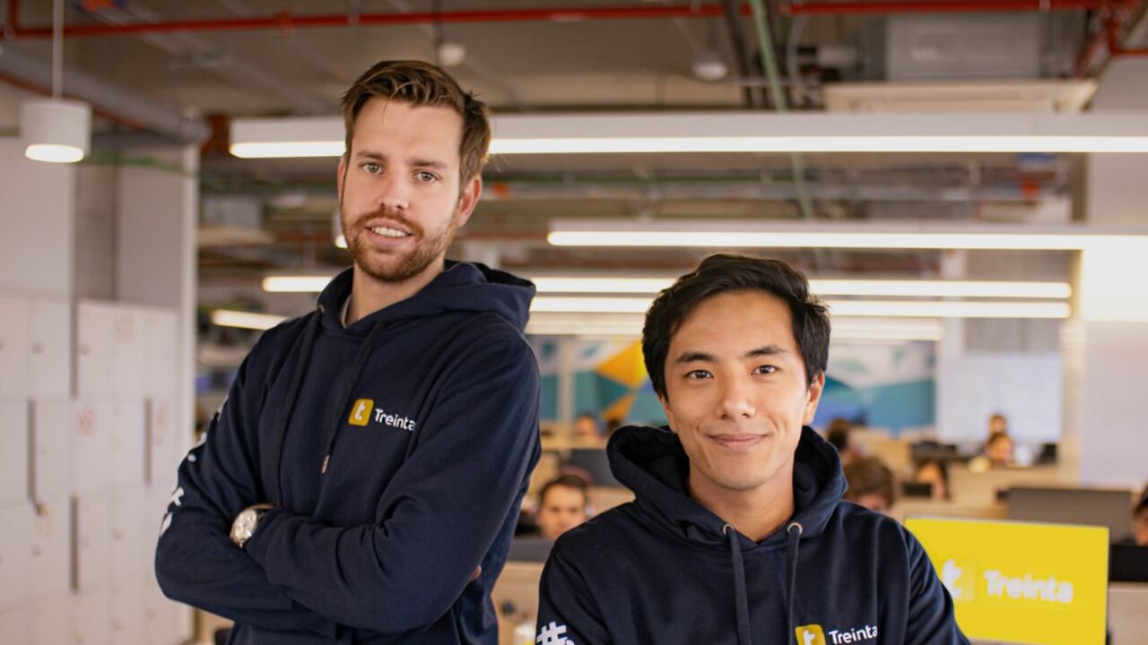 Lluís Cañadell y Man Hei Lou, creadores de Treinta.