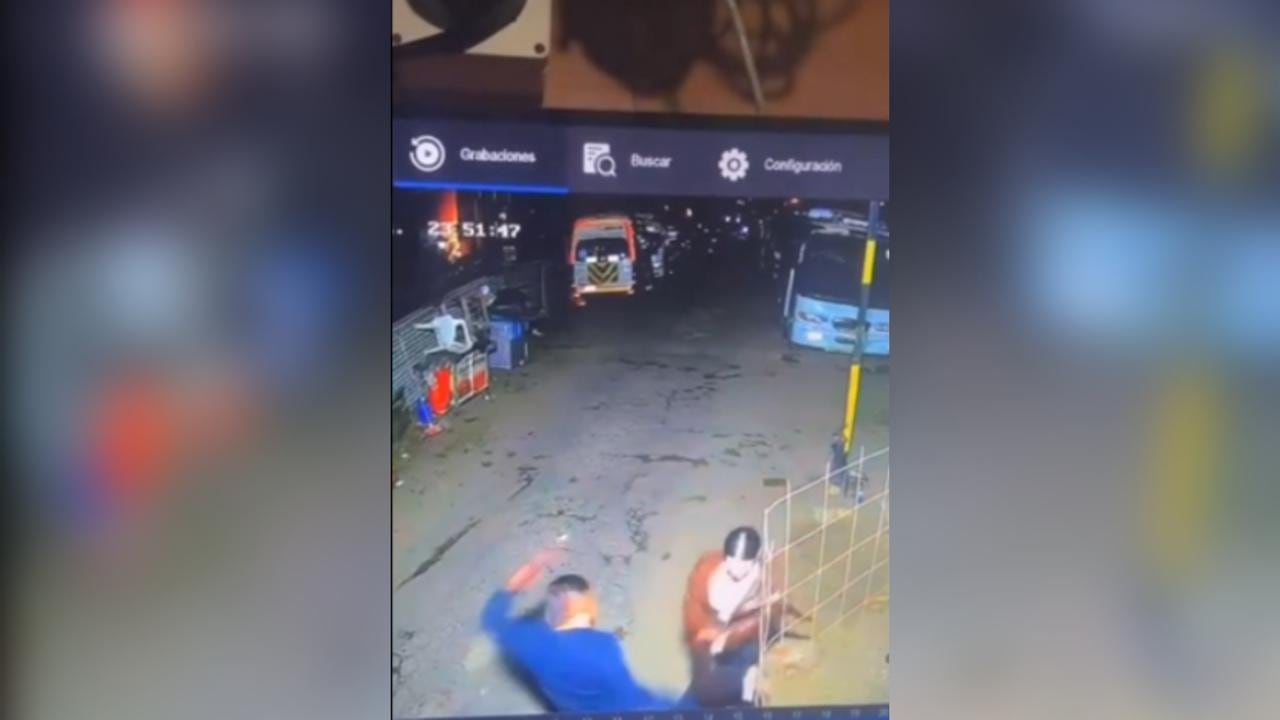 Modelo denuncia una agresión.