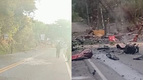 Atentado con carro bomba en el Cauca.
