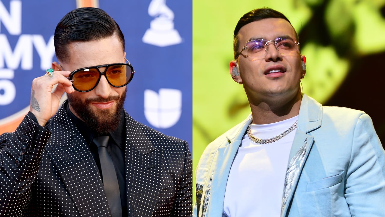 Maluma y Yeison Jiménez.