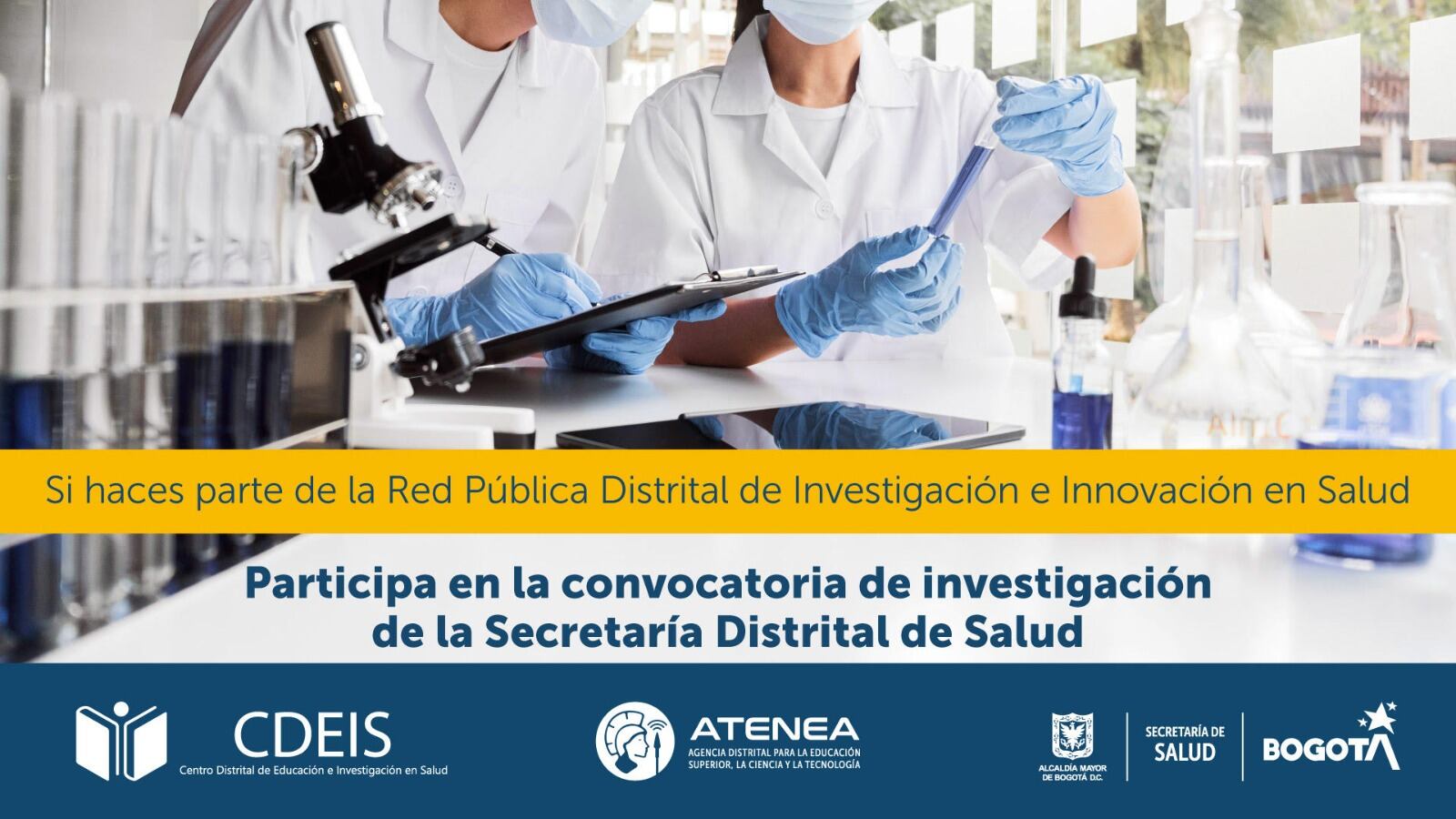 Convocatoria de la Secretaría Distrital de Salud.