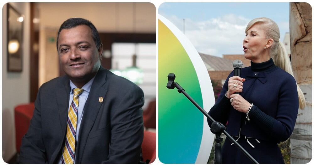 Víctor Salcedo y Dilian Francisca Toro.