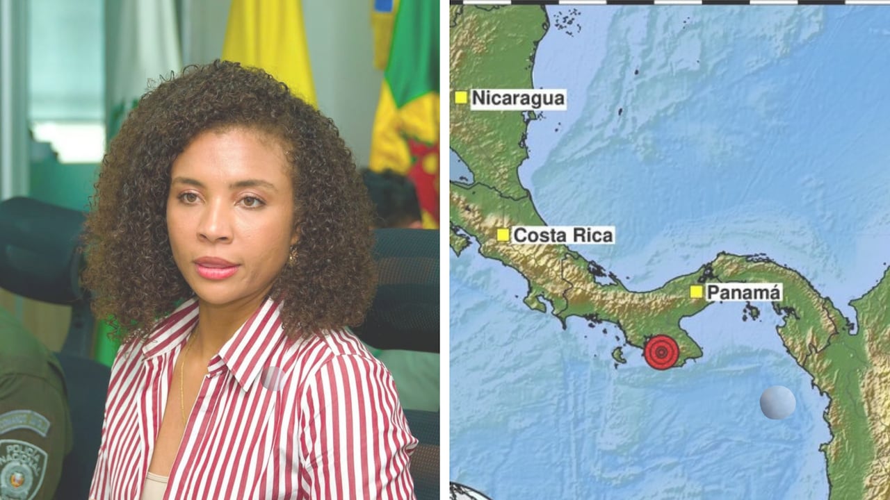 Gobernadora del Chocó, Nubia Carolina Córdoba, entrega balance tras terremoto en Panamá.