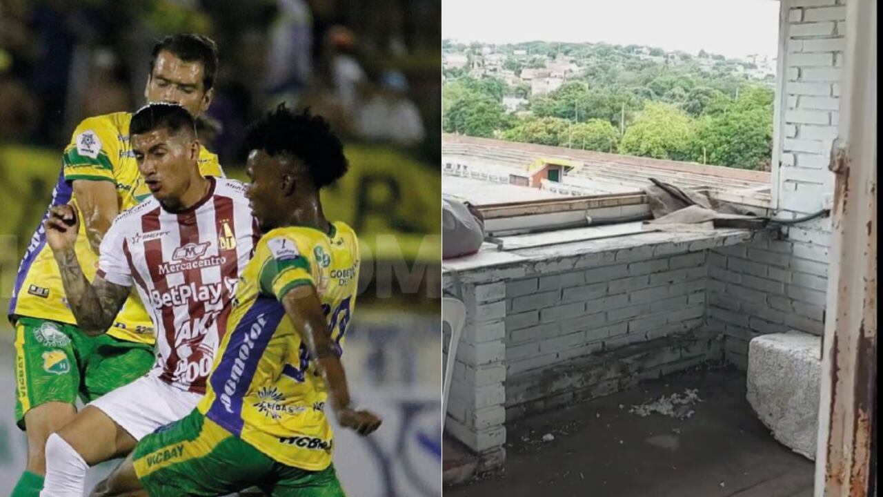 Las malas condiciones en las que se encuentra el estadio Plazas Alcid.