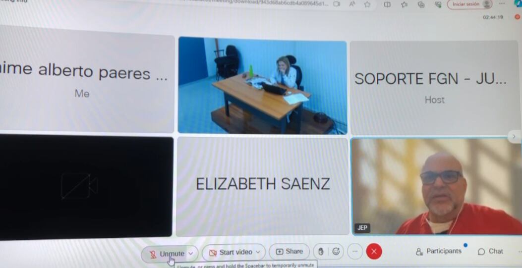 Salvatore Mancuso declara ante la JEP y habla de Cielo Gnecco.