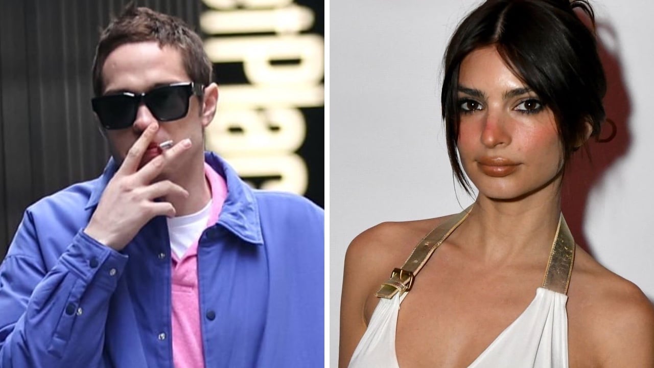 El comediante Pete Davidson (I) y la modelo Emily Ratajkowski serían la nueva pareja de Hollywood