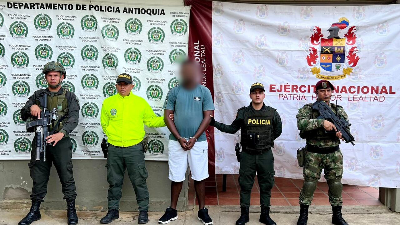 Investigaciones de la Policía Nacional en conjunto con la Fiscalía permitieron la captura de “negro maicol” segundo cabecilla y jefe de sicarios de las Autodefensas Gaitanistas de Colombia AGC