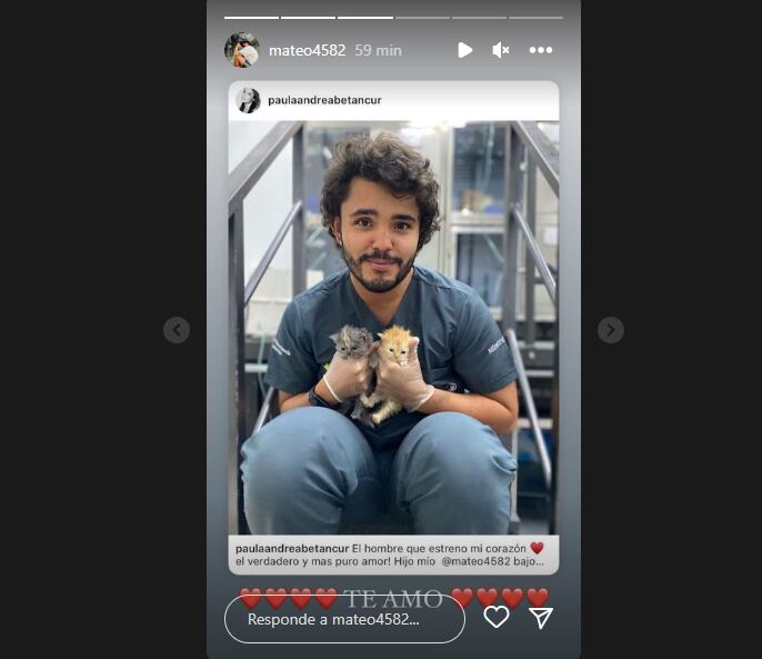 Paula Andrea Betancur celebró el cumpleaños de su hijo mayor