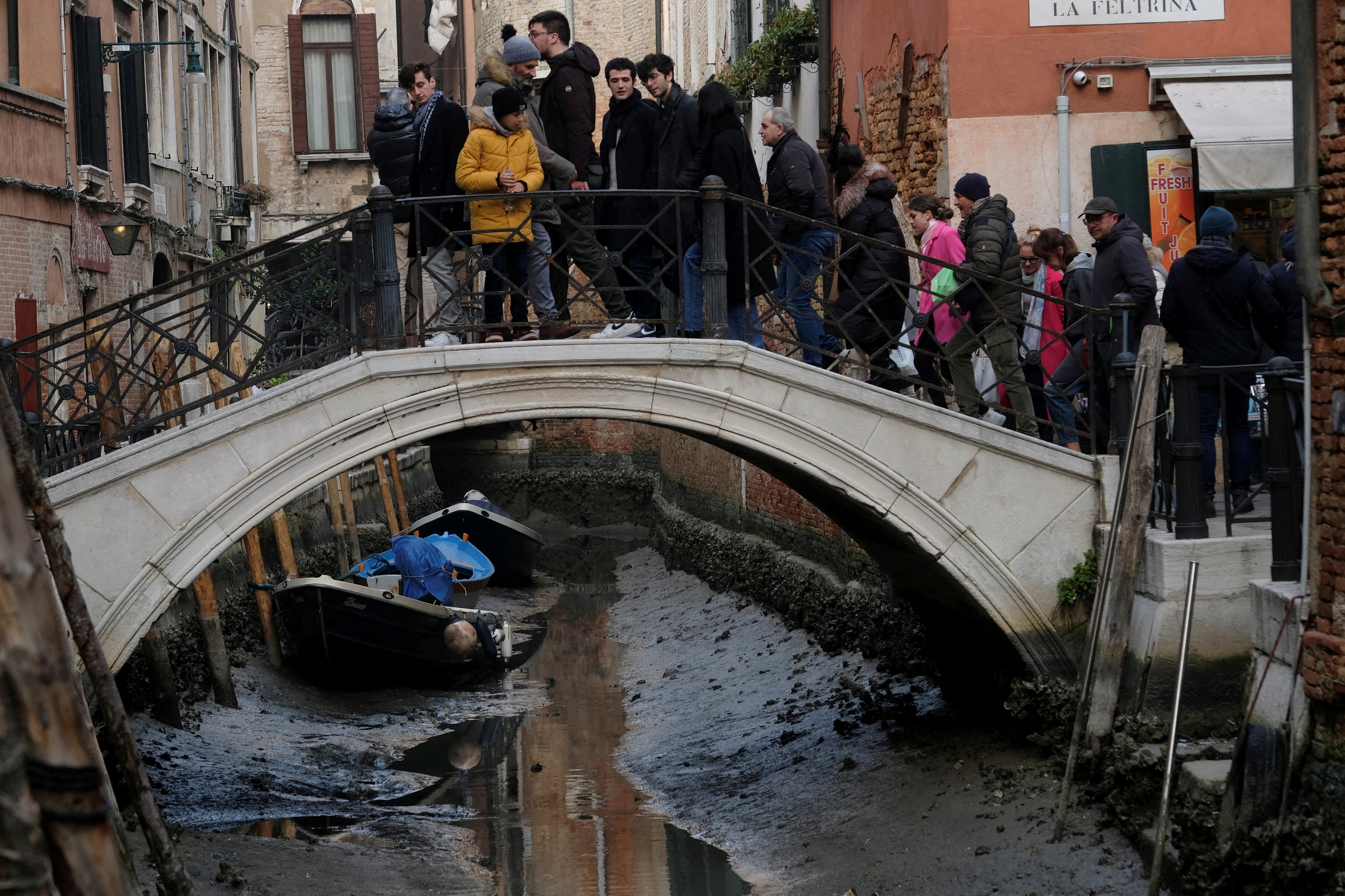Venecia sin agua