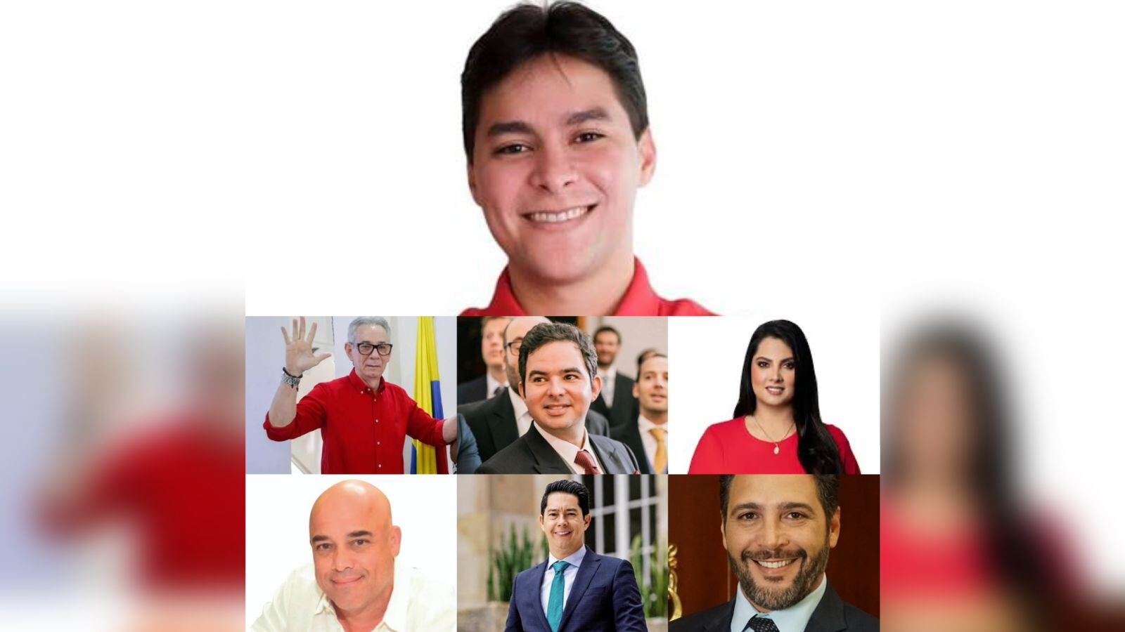 Senadores de la bancada del Atlántico.