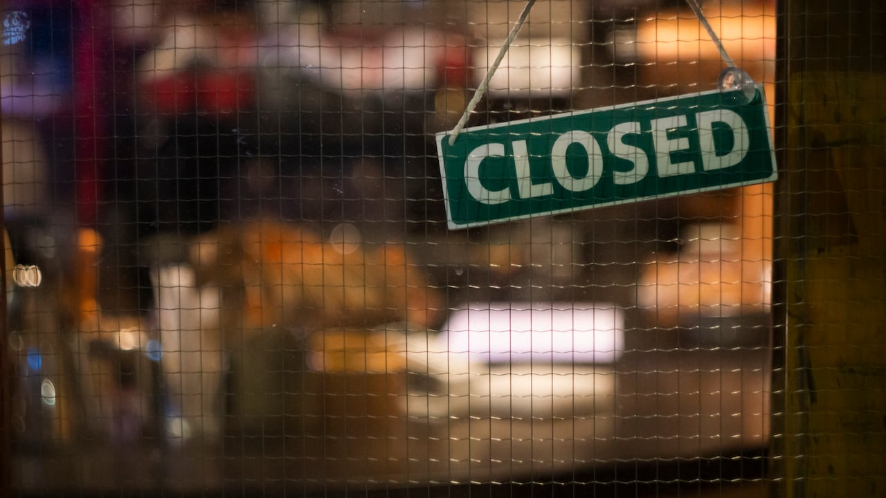 El restaurante anunció que está en bancarrota.