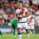 Falcao García estuvo presente en el remate del juego ante Elche CF.