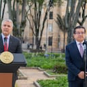 Iván Duque y Fernando Ruiz