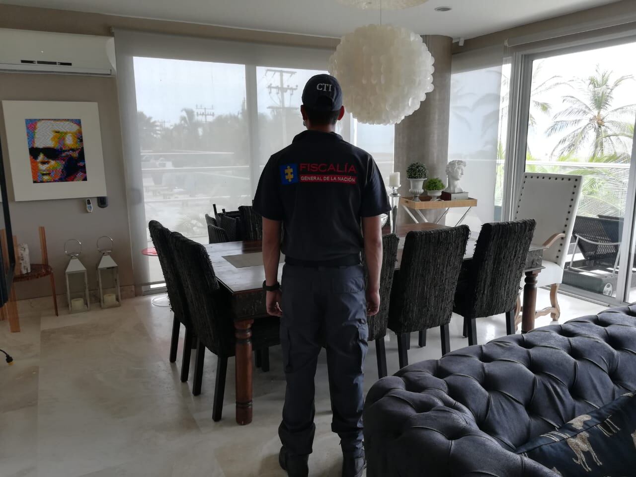 Extinción de bienes a Alex Saab