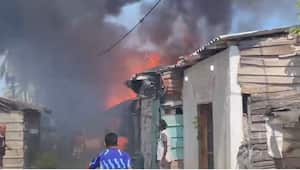 Incendio en la Bendición de Dios en Barranquilla.