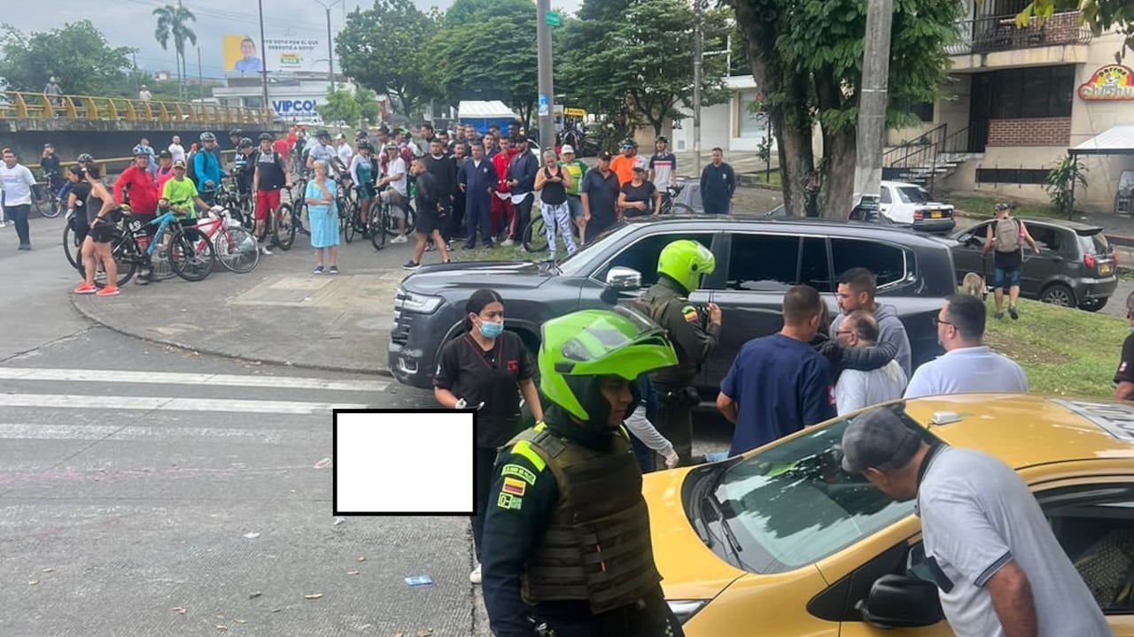 Cuatro personas fueron asesinadas en una de las vías más concurridas de Pereira.