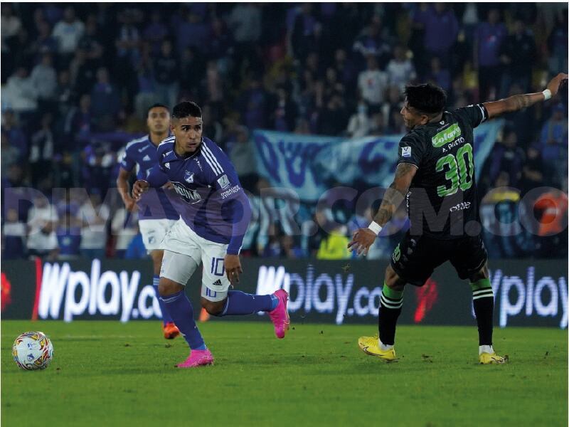 Daniel Cataño jugó 40 minutos en el primer tiempo