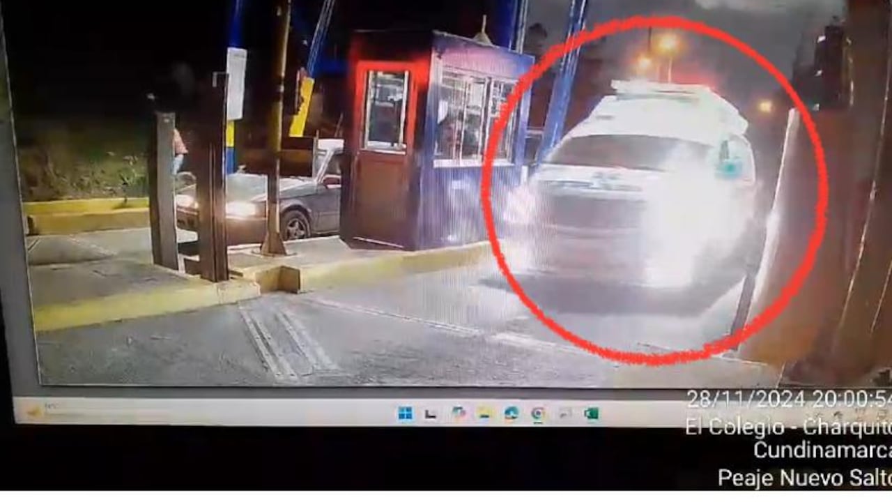 Con videos del millonario robo a un banco en el municipio de El Colegio, Cundinamarca.