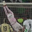 El portero de Nacional fue la gran figura del juego.