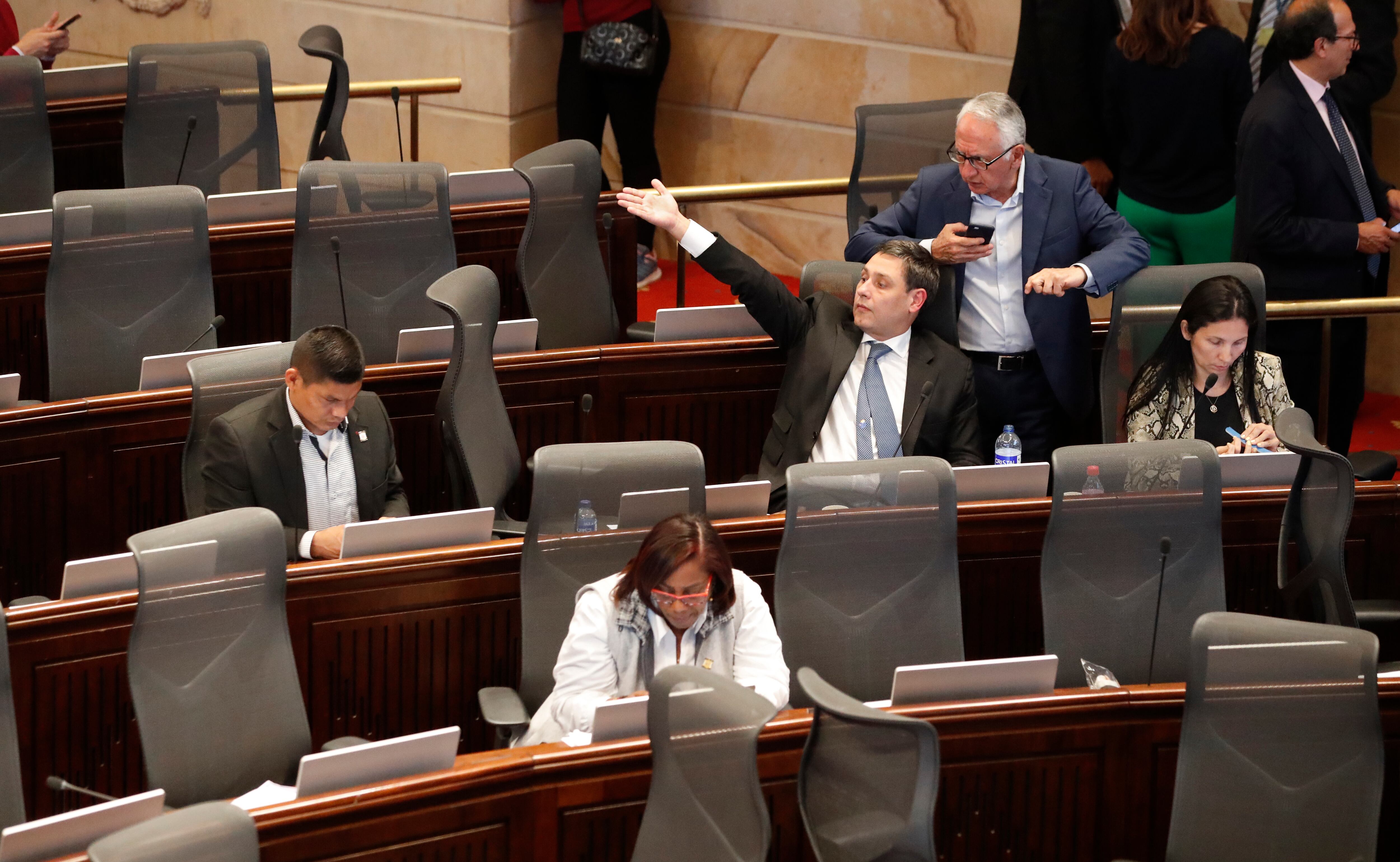 Ministro de Salud Guillermo Alfonso Jaramillo
Segundo debate Reforma a la Salud plenaria Cámara de Representantes
operación tortuga
falta de quórum
ausentismo
Bogota junio 7 del 2023
Foto Guillermo Torres Reina / Semana