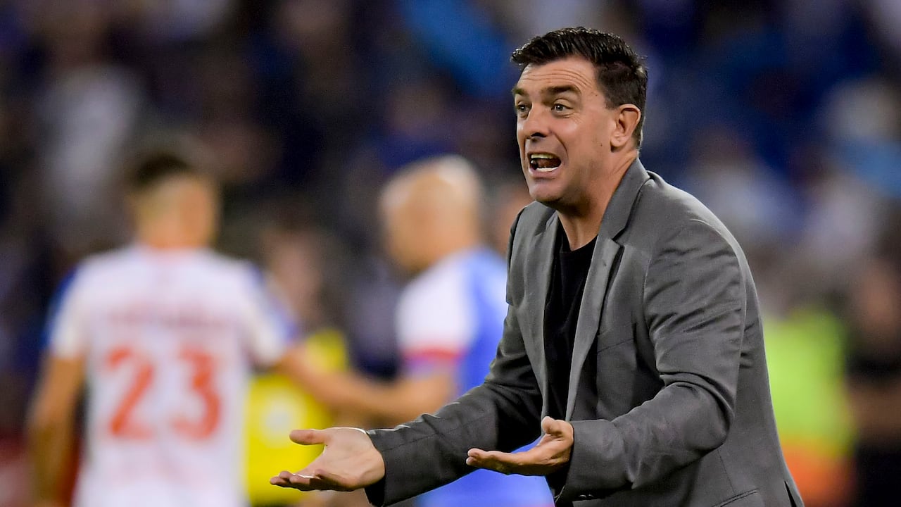 Pablo Guede durante su estancia en Argentina