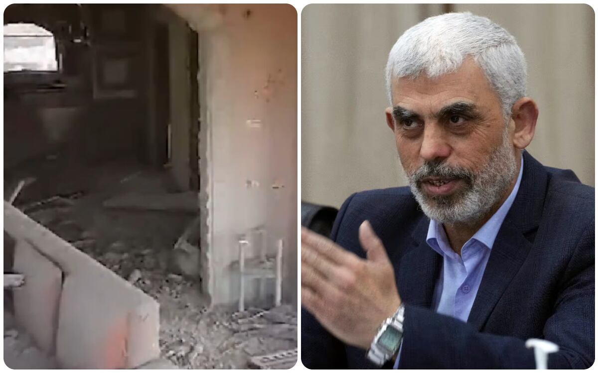 El ejército israelí difundió en las últimas horas un video filmado por un dron que muestra al jefe de Hamás, Yahya Sinwar, justo antes de ser eliminado en un operativo militar en Gaza.