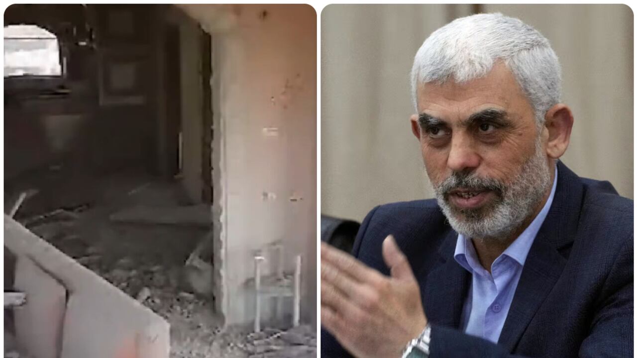 El ejército israelí difundió en las últimas horas un video filmado por un dron que muestra al jefe de Hamás, Yahya Sinwar, justo antes de ser eliminado en un operativo militar en Gaza.