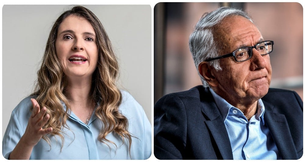 Paloma Valencia y Guillermo Alfonso Jaramillo.