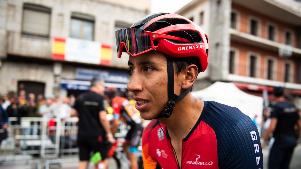 Egan Bernal, ciclista colombiano del Ineos Grenadiers.
