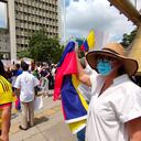 "Marcha del Silencio" antes de la huelga nacional de mañana el 25 de mayo de 2021 en Cali, Colombia. Cali
Foto Jamir Mina