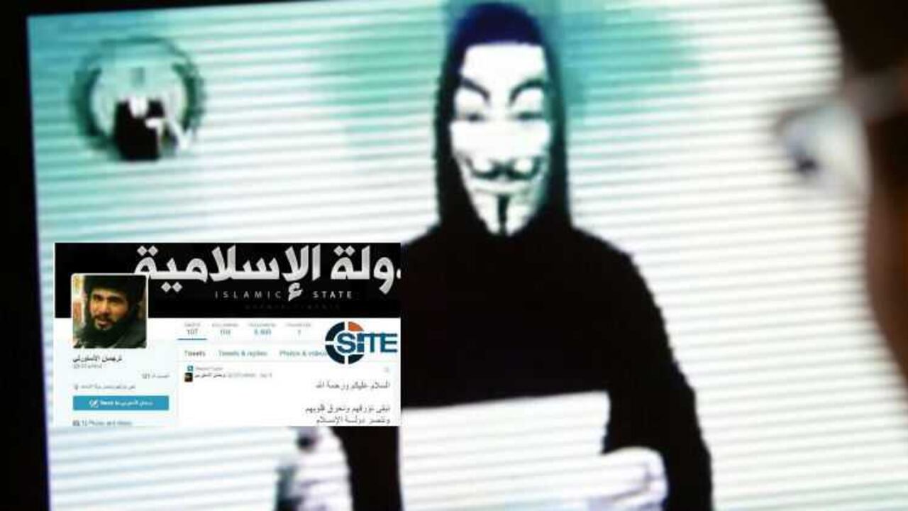 Anonymous ha llevado la "guerra" contra los extremistas al ciberespacio.