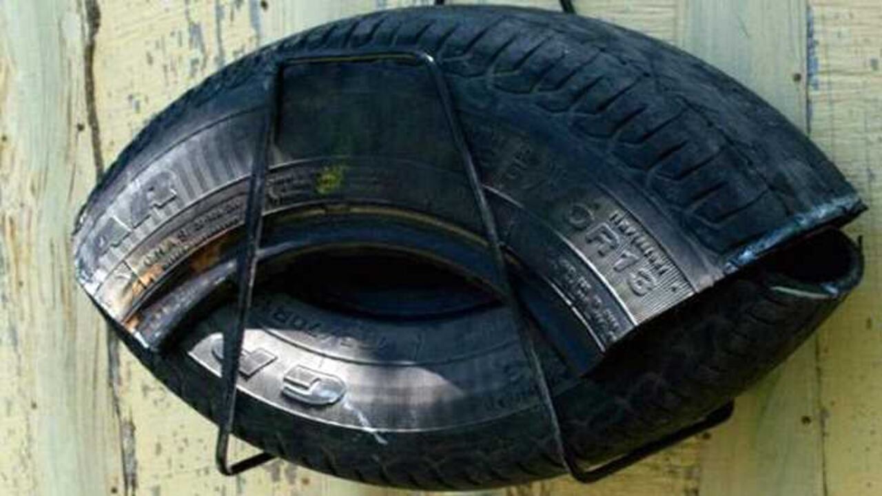 Un solo neumático puede dar lugar a tres ovillantas.