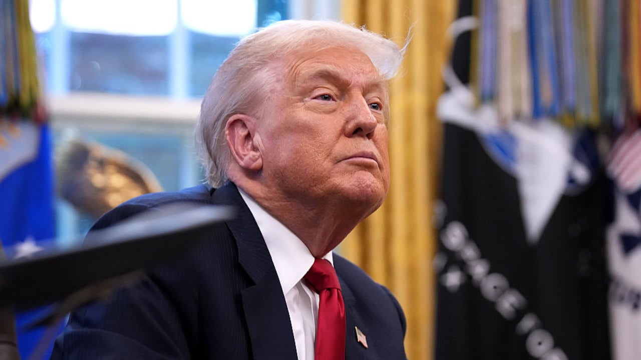 Donald Trump, presidente de Estados Unidos.