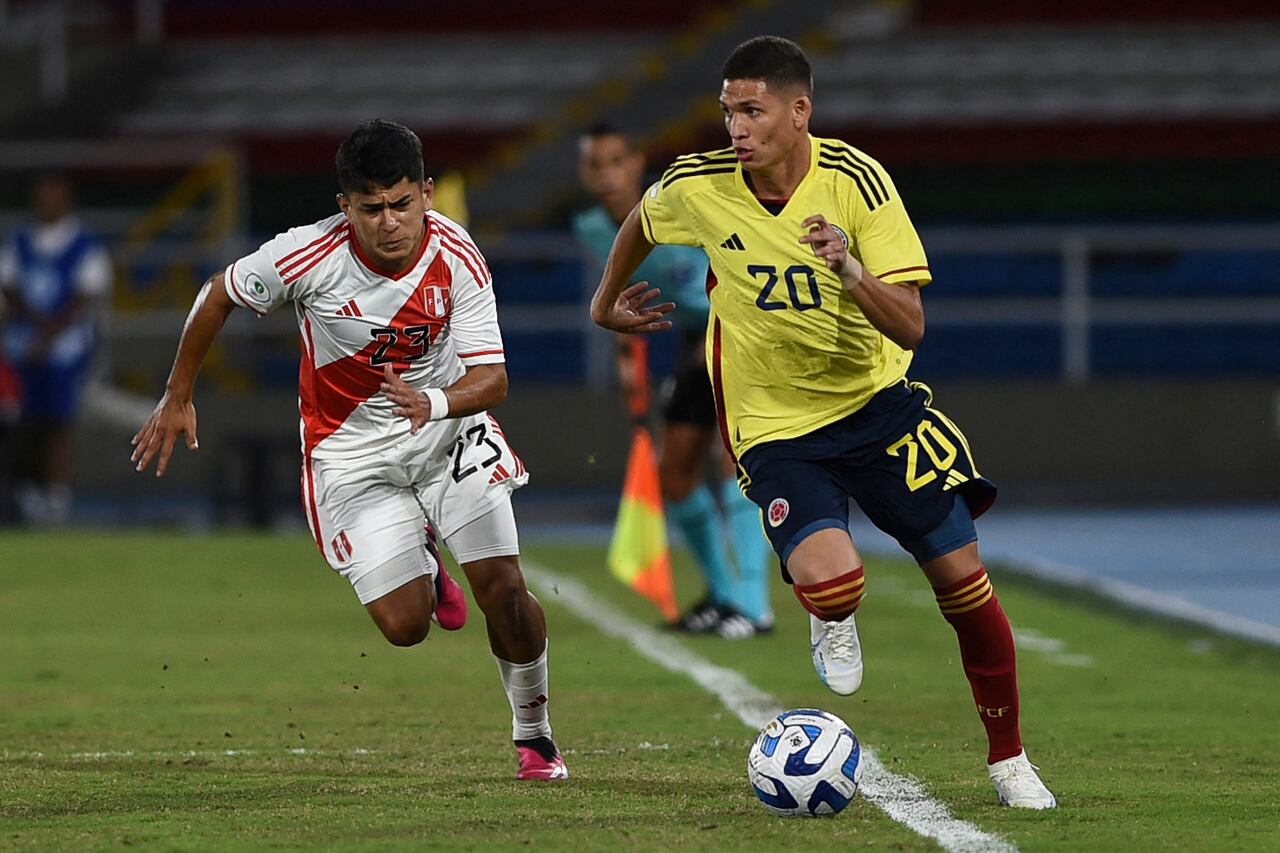 Colombia vs Perú - Sudamericano Sub 20