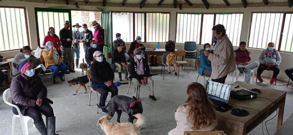 Comunidades recibieron capacitación en torno a osa Andina Pensilvania