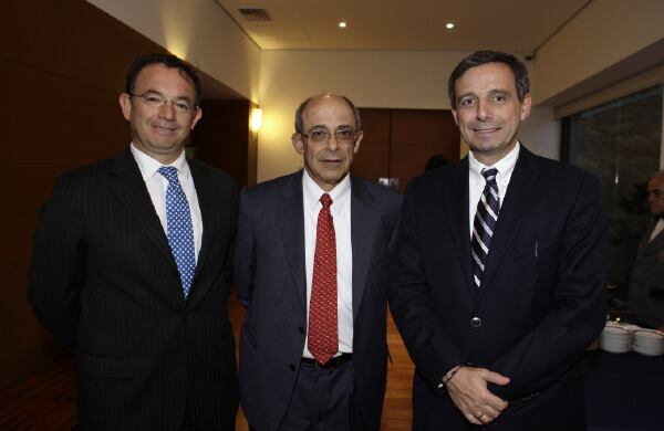 Ricardo Duarte, Miguel Posada y Miguel Gómez.