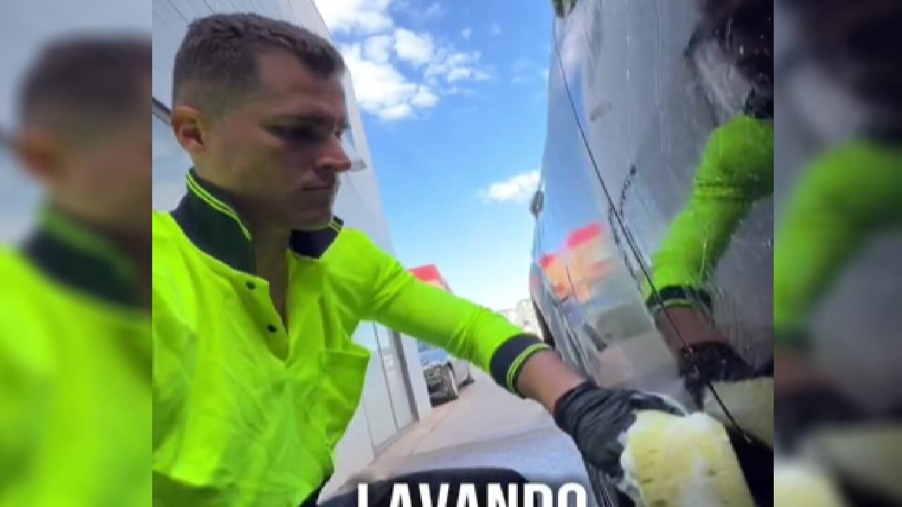 El argentino dijo que en Australia era usual encontrar trabajos de corto tiempo.