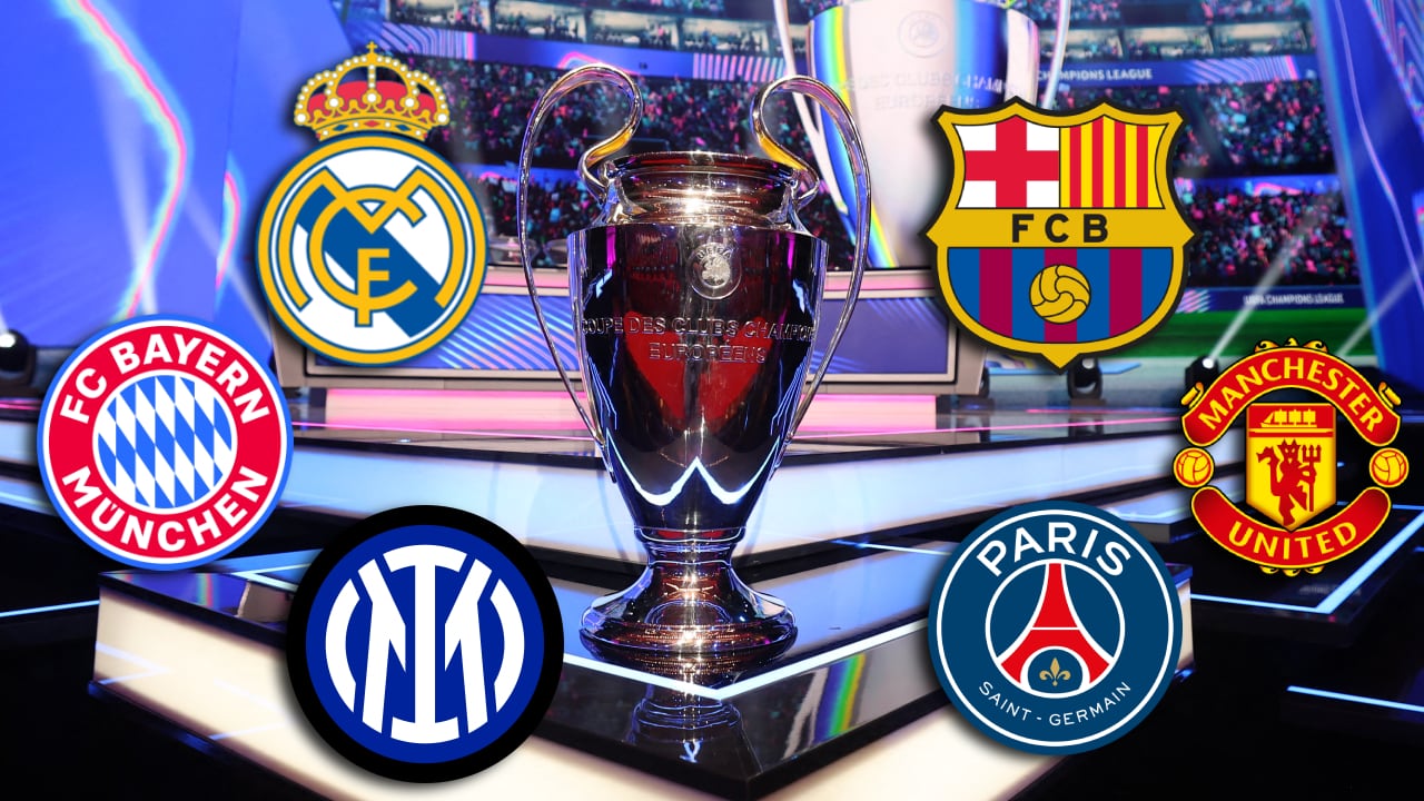 Esta semana inicia la Champions League con 36 equipos participantes