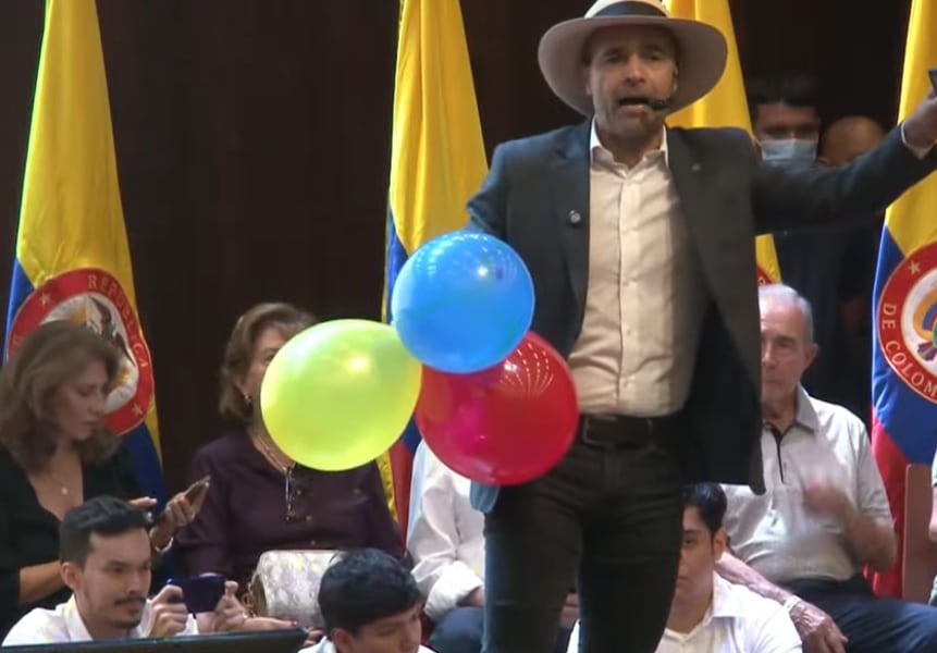 Andrés Guerra, precandidato a la presidencia por el Centro Democrático