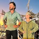 Padre e hija se disfrutaron la nueva versión de La isla de los famosos. Foto: Instagram @tatanmejia.