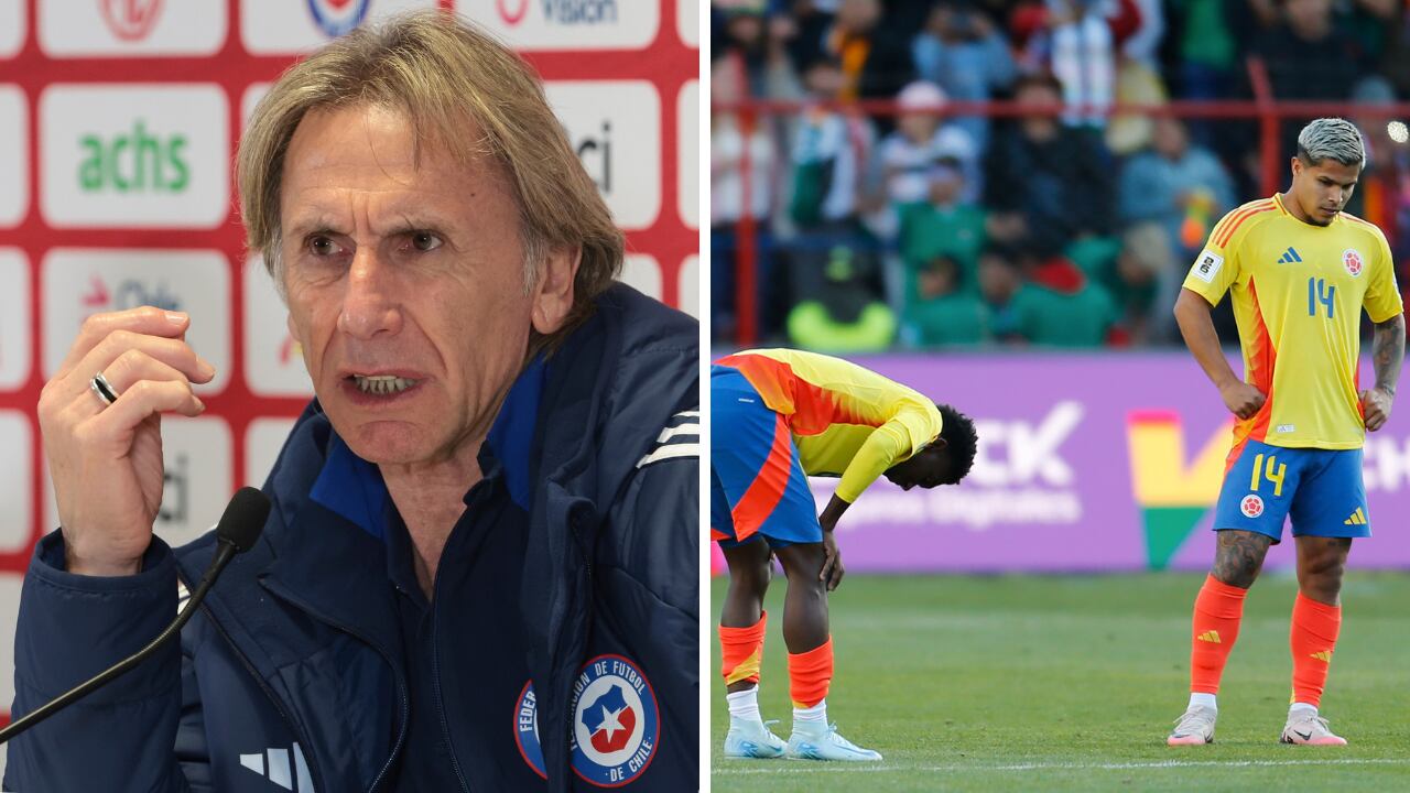 Ricardo Gareca quiere revertir la actualidad de Chile ante Colombia en Eliminatorias
