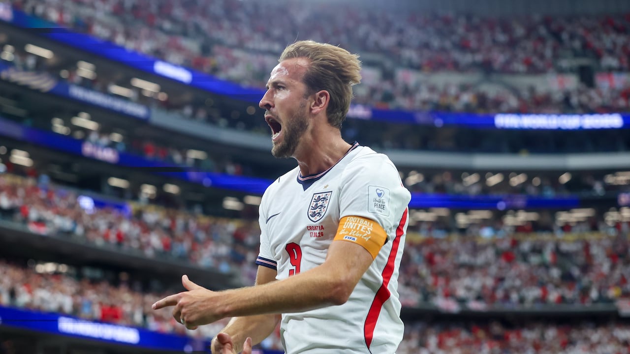 Harry Kane contra Croacia.