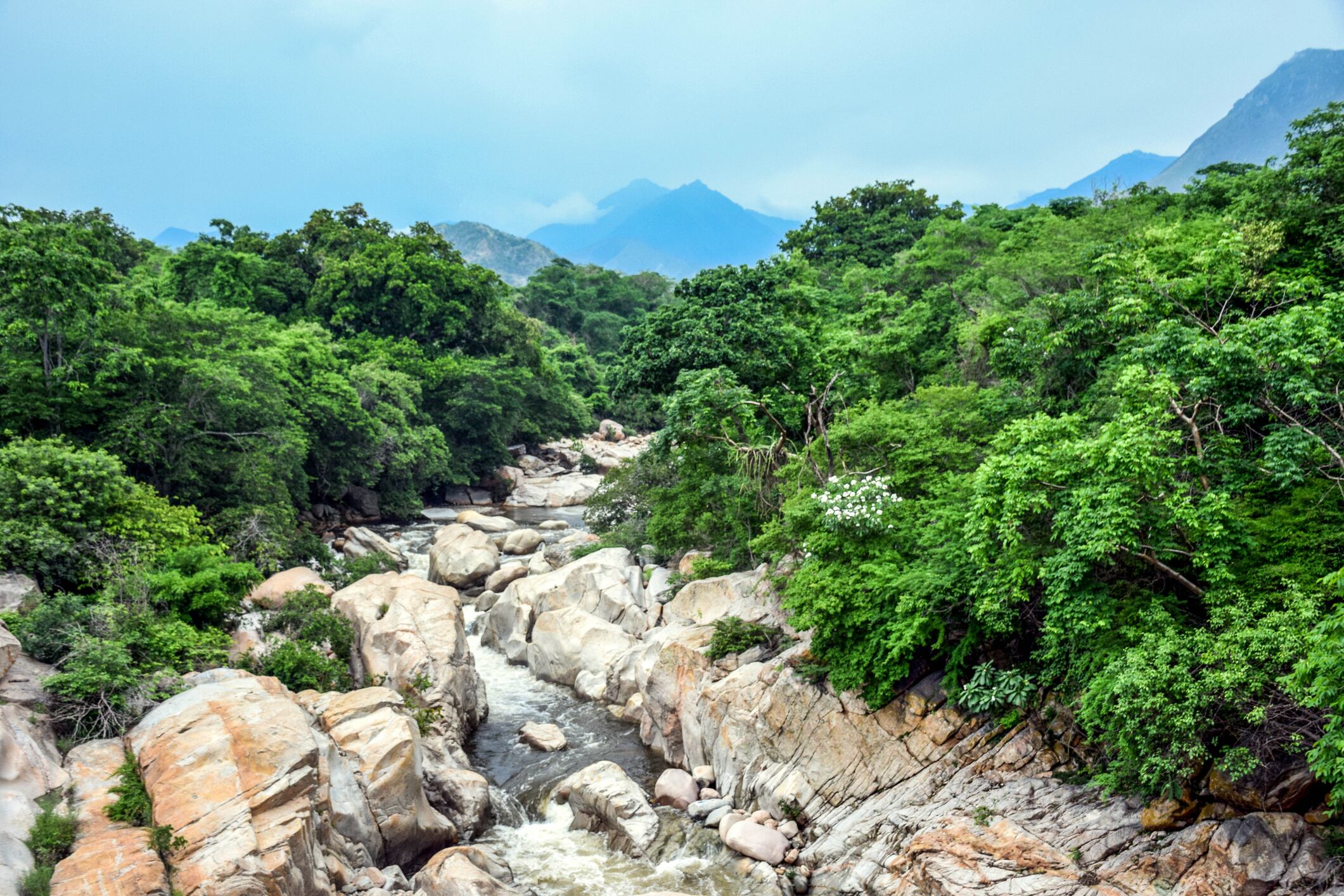 MInca se encuentra en las estribaciones de la Sierra Nevada de Santa Marta.