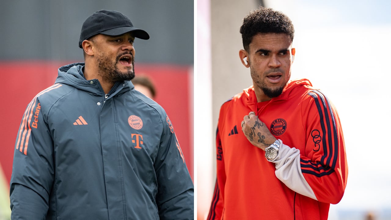 Decisión final de Vincent Kompany sobre Luis Díaz para el Bayern Múnich vs Friburgo.