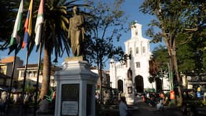 El municipio de Marinilla está ubicado cerca de Medellín.