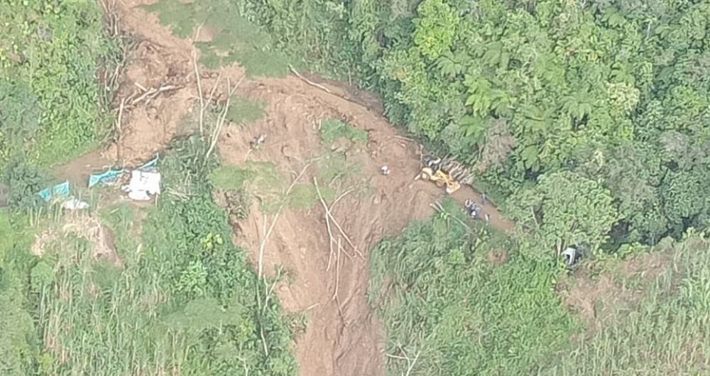 Movimiento en masa en Nariño, Antioquia.