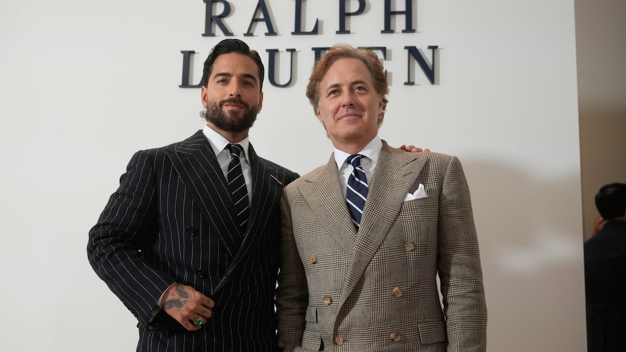 Maluma fue uno de los invitados al desfile de Ralph Lauren Spring/Summer 2027 men's collection, presentado en Milán, Italia.
