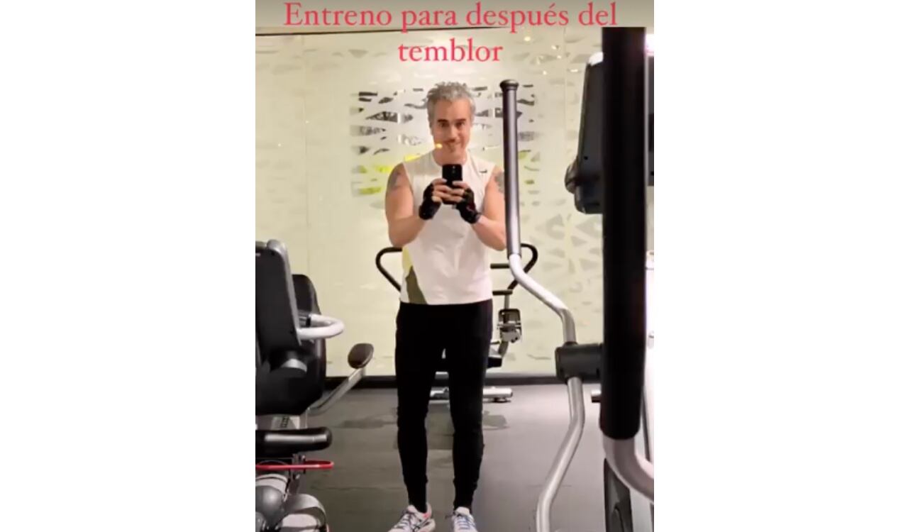 Jorge Enrique Abello se dedicó a entrenar después del sismo en México