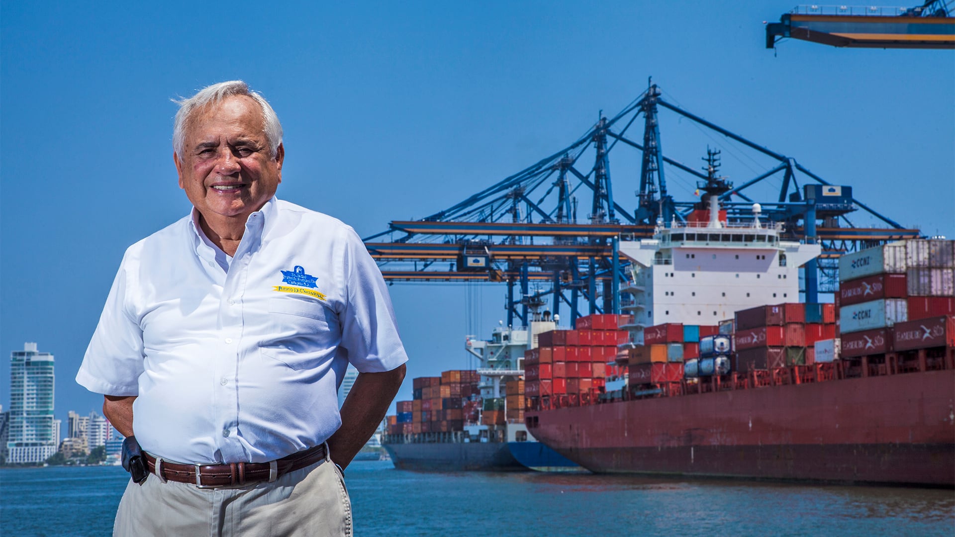 Capitán Alfonso Salas, gerente del Grupo Puerto de Cartagena.