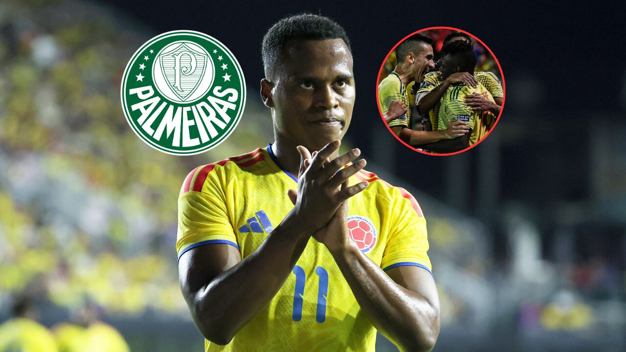 Si Jhon Arias llega a Palmeiras, podría jugar con otro colombiano.